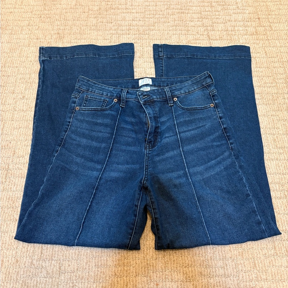 Time and Tru Dark Blue Flare Jeans